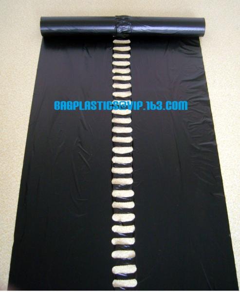 Weed Control Mulch Film, Agriculture Vegetable Black PE Films, 5 Holes Greenhouse Perforated Film