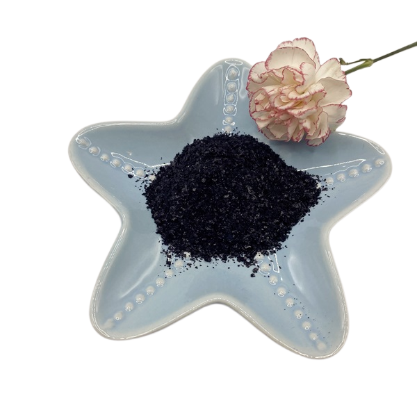 Flocon noir humique de l'acide 80% K2O 10% d'engrais soluble dans l'eau