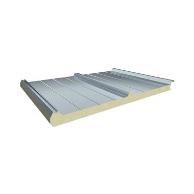 1150mm largura espuma de isolamento contra incêndio EPS PU Rocha de lã de telhado de casa painel de material de construção