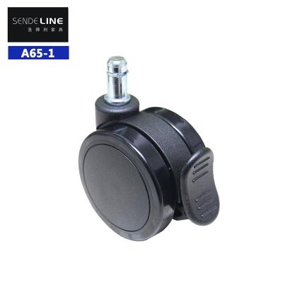 Card Test Insert Assembly 65mm Office Chair Caster for Easy Mobility and Durable Wheels