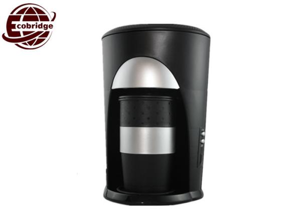 Drip Portable Household Coffee Makers Black With Mini Single Travel Mug 0.3L