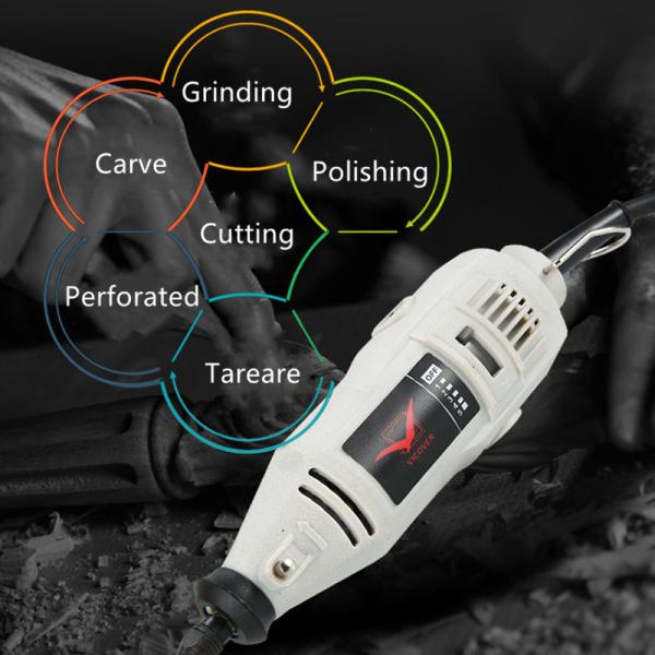 Мини-инструмент Электрический мельничный регулирование скорости Бурение и резка Микроэлектрический буровой 220В