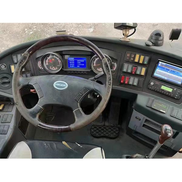 Haige 49 мест Подержанный автобус для автобусов Дизель Евро 4 Подержанные автобусы с левым приводом