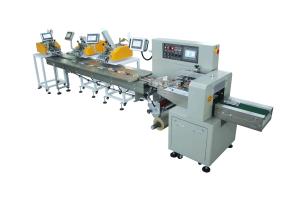 2.5KW Horizontal Packing Machine Pillow Type GL-W350 Automatic Packaging Machine
