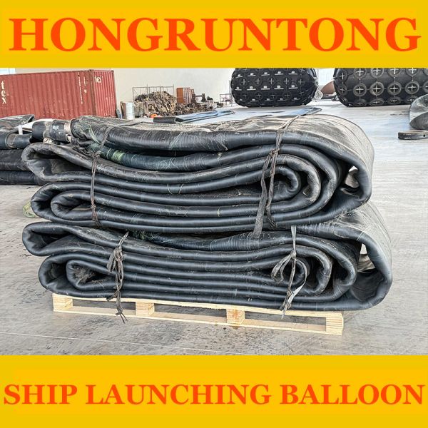 Large Load Bearing Superior Aging Resistance Flexible Inflatable Ship Launching Balloon Marine Airbag