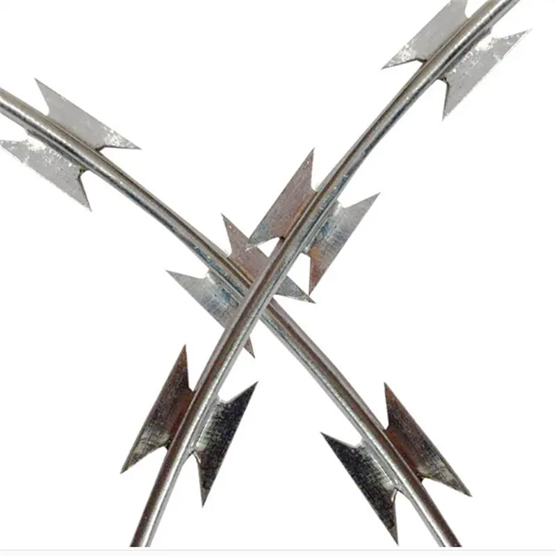 Bto-22 Hot Dipped Galvanized Concertina Razor Barbed Wire