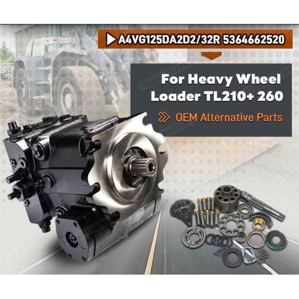 230-4176 Hydraulic Steering Pump for Wheel Bulldozer 988H 966H 972G II - Premium Quality Replacement
