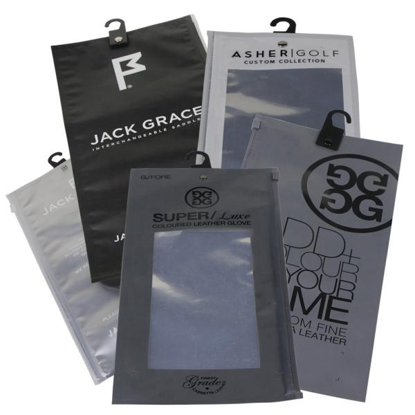 80mic 16*18cm k Packaging Bag Resealable recyclable For Gloves