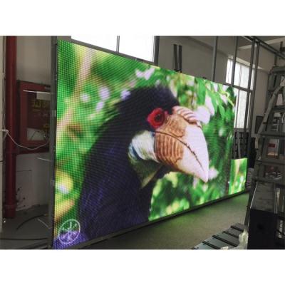 Sistema conduzido exterior da sincronização do fundo da exibição de vídeo 960x960mm do RGB P10