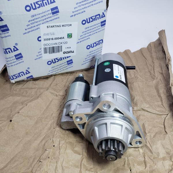 300516-00040A 24V 11T 5.0KW Excavator Starter Motor For DOOSAN DX120 Engine D34D