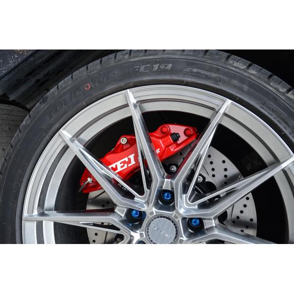 Четыре поршня TEI Racing Большой тормозный комплект для Honda Civic с 355 * 32 мм ротором