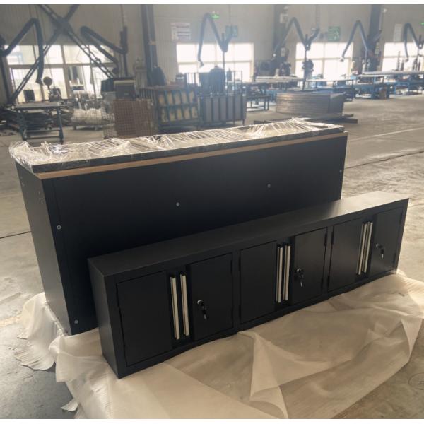 Рабочая скамейка из нержавеющей стали с тяжелыми колесами и ключевым замком