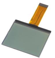 Affichage LCD segment personnalisé ST7567A avec méthode d'entraînement 1/3Bias