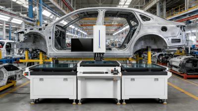 VENUS Heavy-Duty Floor-Standing Vision Metrology System for Large-Area Seamless Stitching