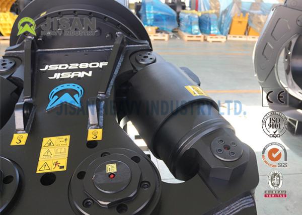 A máquina escavadora cortada de aço Metal Shears Hydraulic utiliza ferramentas o carro dobro acessível do corte do cilindro