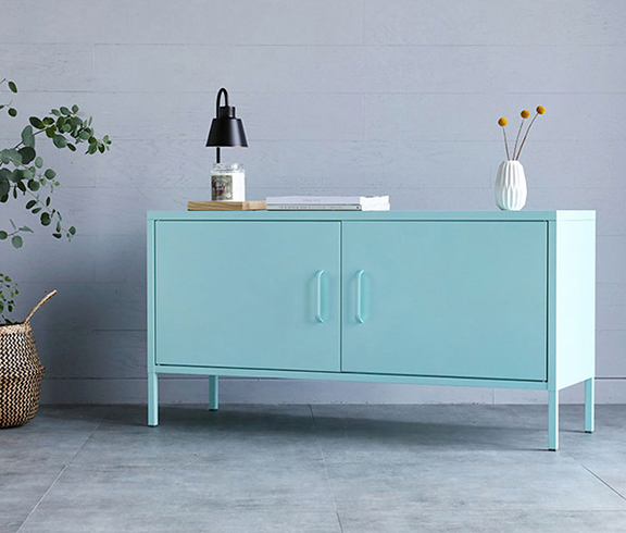 Height 620mm Q235 Steel BSCI TV Stand  Cabinet