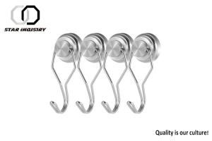 Strong NdFeb Magnet Magnetic Hook Assembly , magnetic product with CNC assembly