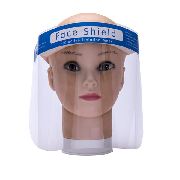 Face Shield Anti Fog PET Super Clear Double PE Protective Film Anti Scratch