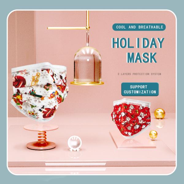 Маска ткани моды Санта Клауса снеговика многоразовая Washable для ODM OEM детей