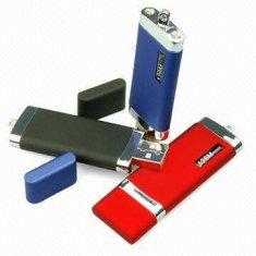 128MB simple, 512MB, memorias USB promocionales AT-039 de 1GB USB con lasor grabó el logotipo