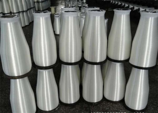 Fio branco puro 50D do monofilamento do Hdpe do poliéster para redes da fatura de papel/malha do filtro
