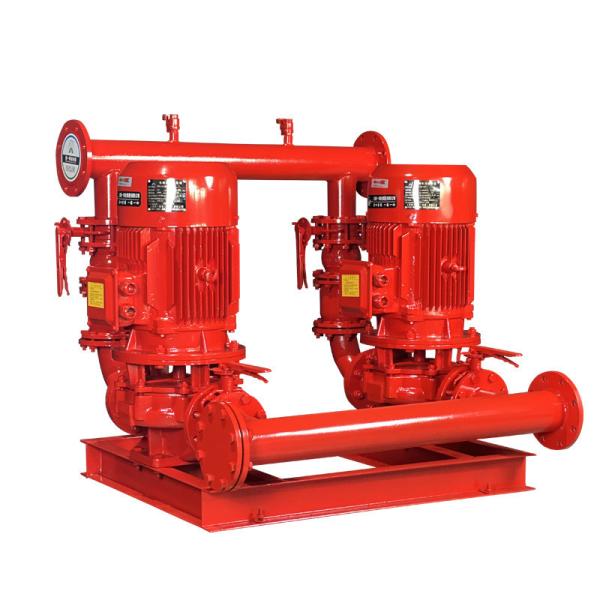 Water Supply Fire Sprinkler Booster Pump Single Stage Vertical Inline Centrifugal