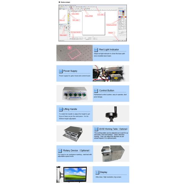 3 Watt 5 Watt 10 Watt UV Laser Marking Machine Pcb CNC Portable Fiber Laser