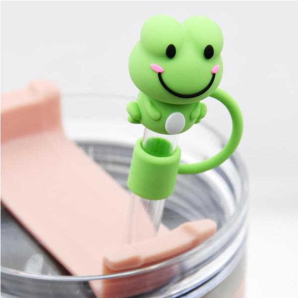 Покрышка соломинкой для Кубка Стэнли Силиконовый соломинный топер совместим с 30&40 Oz Tumbler 10mm 0.4in Силиконовые соломинные крышки