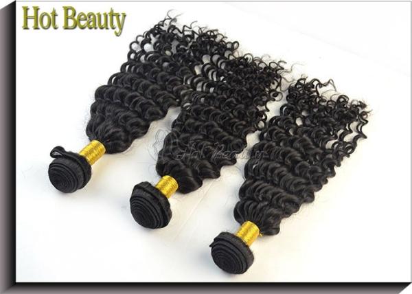 Natural Wave Remy Brazilian Virgin Human Hair Extensions 12'' - 32'' Black