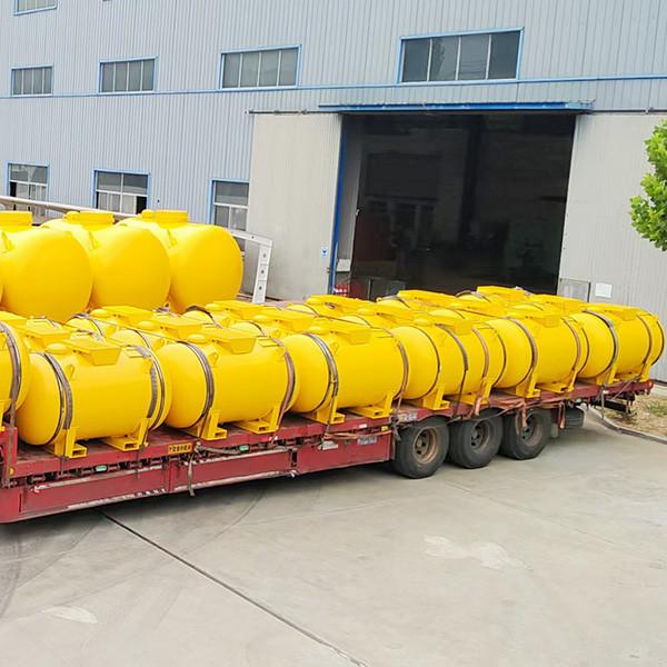 Réservoir sous pression en acier inoxydable T21 de haute sécurité pour le transport de produits chimiques pyrophores UN3394/3398/3399
