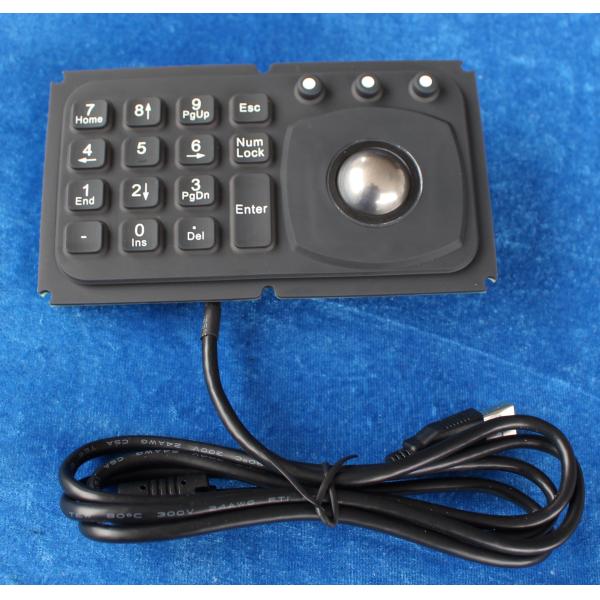 Ключевая клавиатура держателя панели миниые 15 с trackball для медицинского, диагностического оборудования