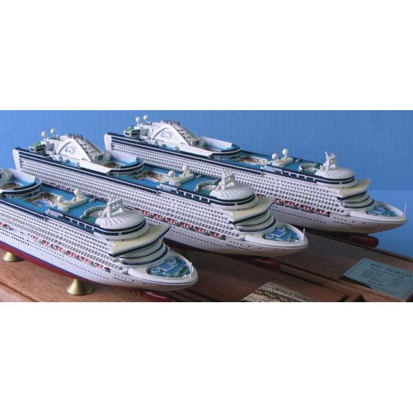 Caribbean Princess Cruise Wooden Tall Ship Models For School Library Decoration