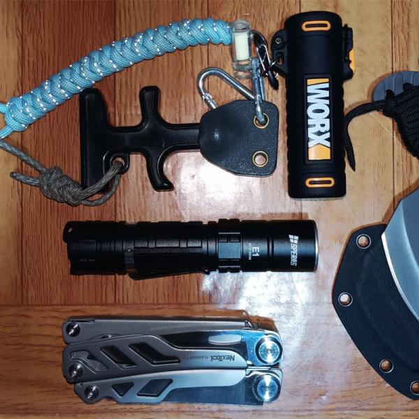 Aluminum Alloy Medical ECO Mode IPX8 EDC LED Flashlight