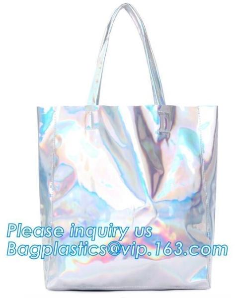 promotional PVC handle bag, Pocket Beach Shoulder Bags, Simple designed plastic beach bags, eco handle pvc blanket packi