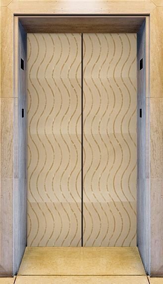 6K HL Custom Stainless Steel Panels Etched 201 304 For Lift Door