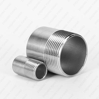 Raccord de tuyauterie fileté en acier inoxydable, filetage NPT BSP BSPT
