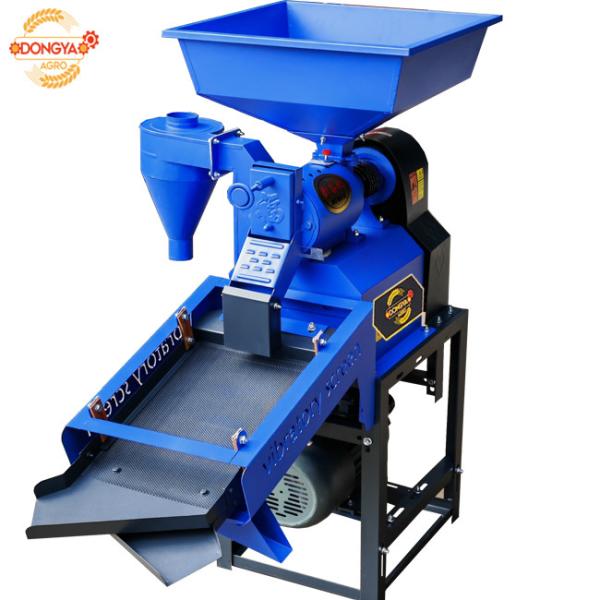 300 kg par heure Moulin à riz à phase unique 4hp 6N50V avec fonction de tri Mini moulin à riz à usage domestique 300 kg par heure