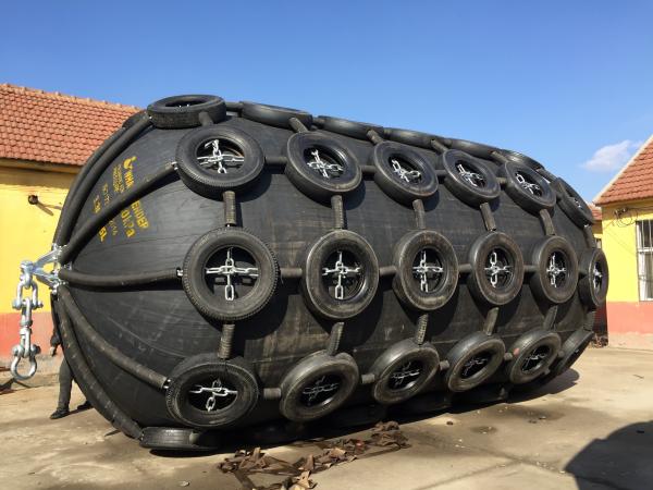 Amortecedores de canto com nervuras de Yokohama Marine Rubber Fender Marine Dock