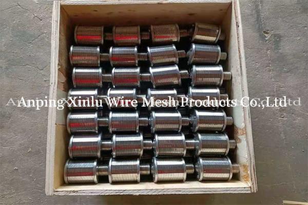 Stainless Steel Johnson Wedge Wire Water Screen Nozzle For Sand Filter