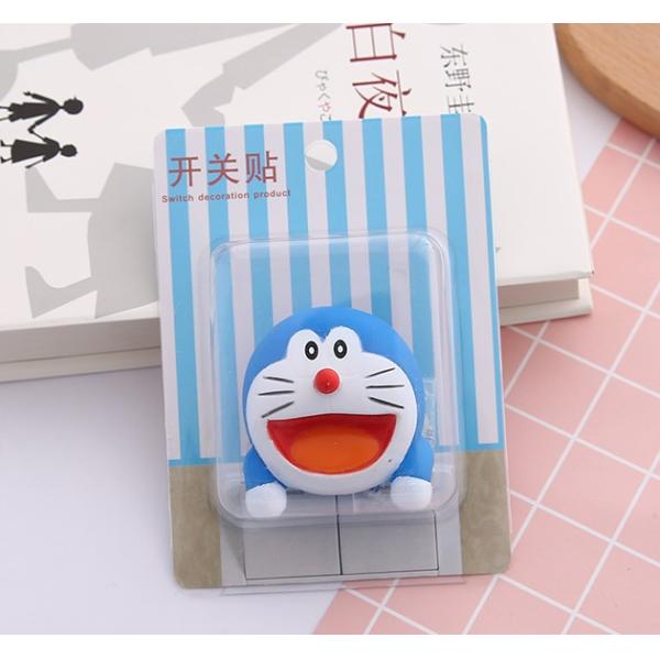 Kt Cat Мультипликационный переключатель крышка комната декор 3D наклейка переключателя на выходе наклейка на стену