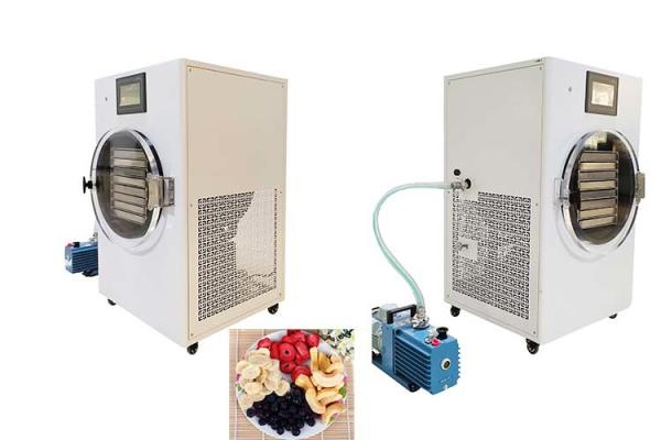 PLC Control 6-8Kg Home Food Freeze Dryer 20-24 Hours Dry Cycle