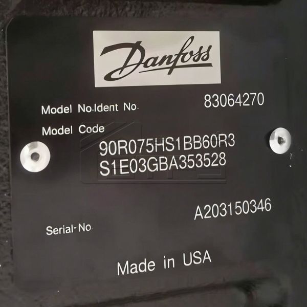 Sauer Danfoss 90R series hydraulic pump 90R075 Original standard DANFOSS 90R075 variable hydraulic pump heavy duty engineering hydraulic power unit