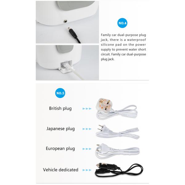 FCC Electric Lunch Boxes 40W Portable Heating Food Warmer Lunch Box