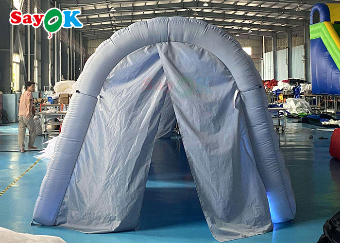Канала воздуха шатра купола события шатер тоннеля Pvc изготовленного на заказ раздувной с занавесом двери