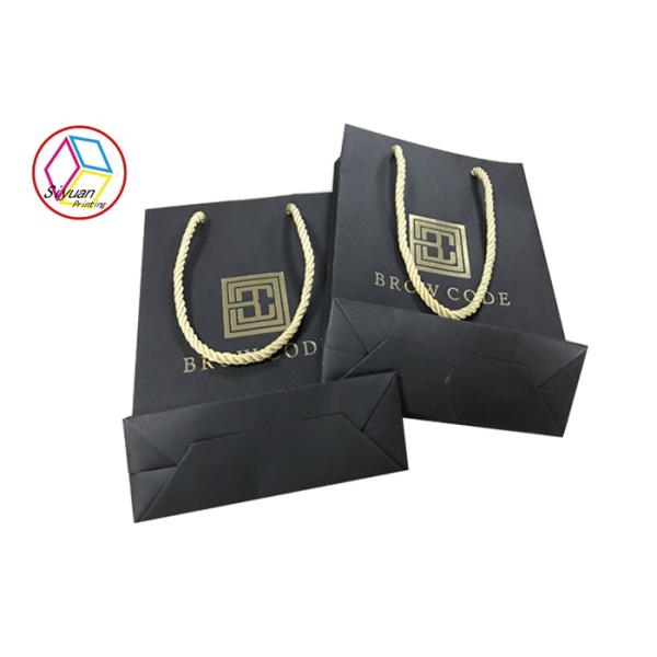 Особенности хозяйственных сумок Эко дружелюбное дружелюбной черной бумажной Ресиклабле эко-