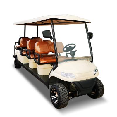 Carrinho de golfe de praia para oito pessoas ao ar livre carrinho de golfe com 850 kg 4 kw certificação CE