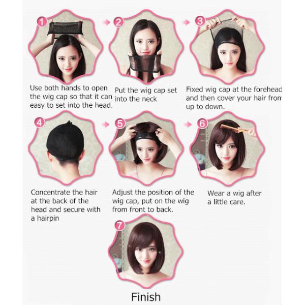 парики волос 100км длинные Мулти покрашенные, шелковистая прямая волна покрашенные синтетические парики