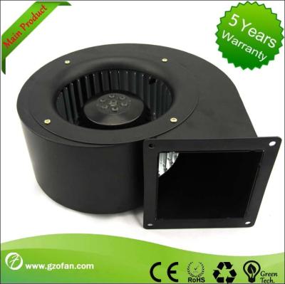 Low N Forwaroised Curved Blower DC Centrifugal Fan For Communication Systems 160mm