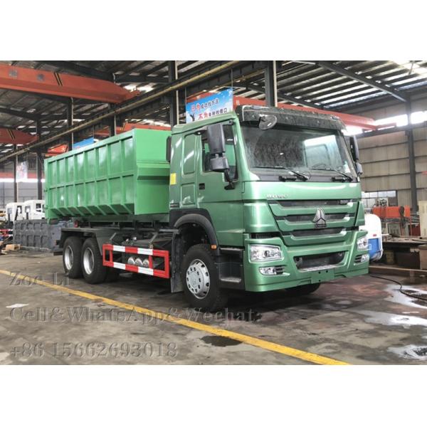 SINOTRUK HOWO 6x4 Hook Arm Roll Garbage Truck for Waste Rubbish Trash