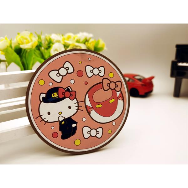 Custom Hello Kitty Themed Reusable PVC Key Holder Keychains
